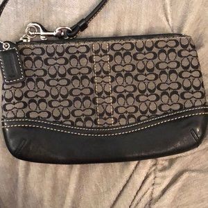 Coach wristlet